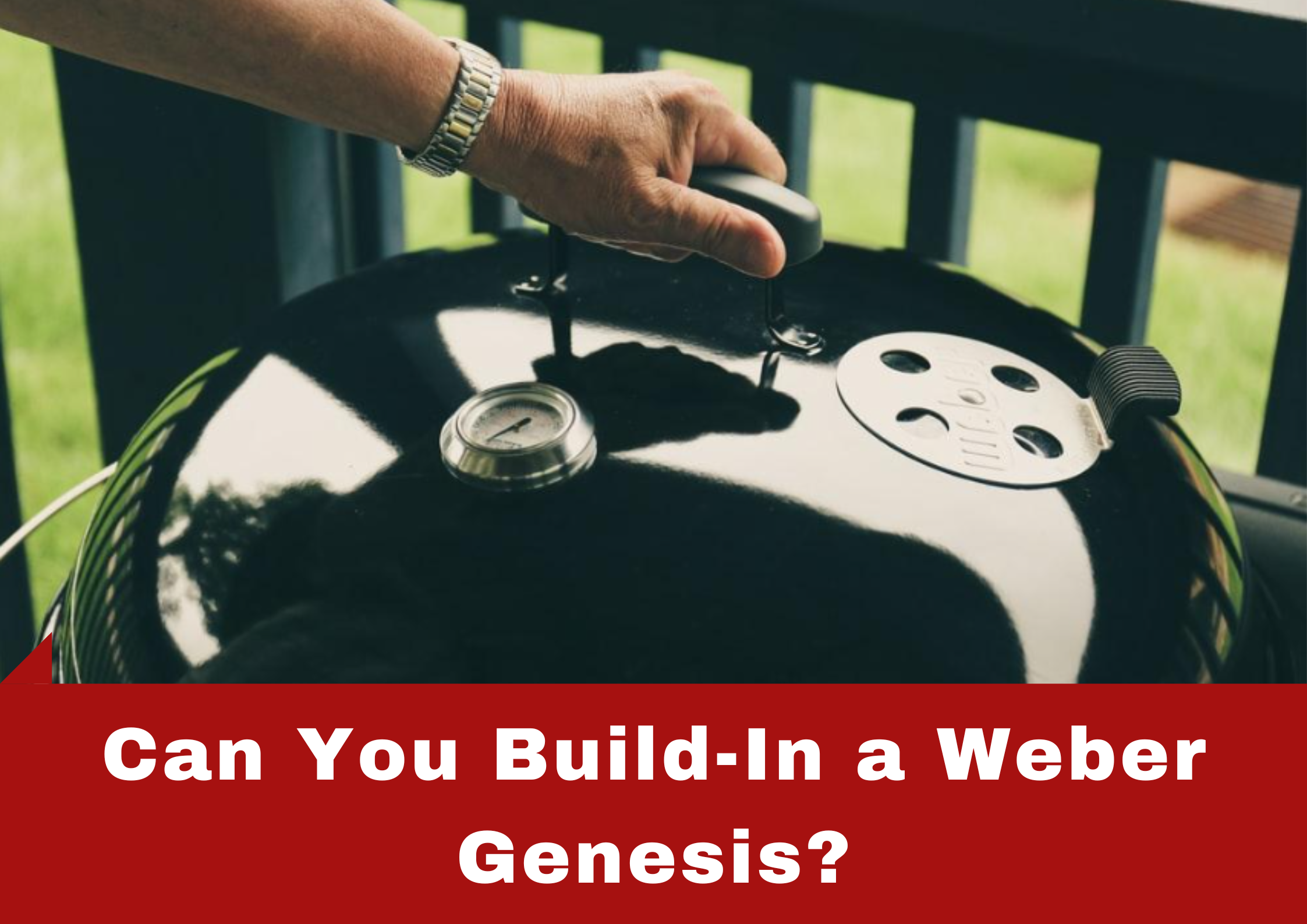 Read more about the article Can You Build-In a Weber Genesis?