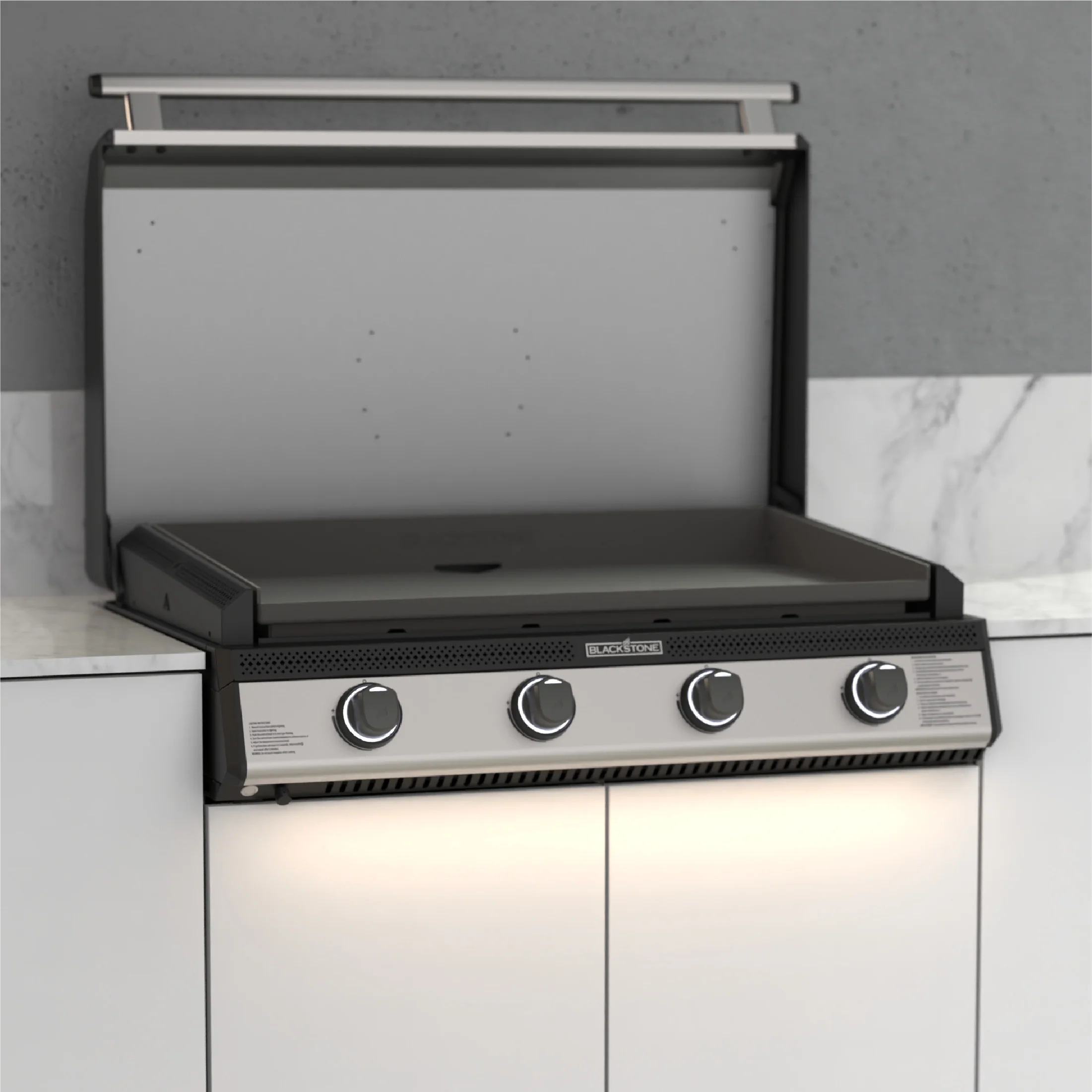 36" Premium Built in Griddle w/Hood (Propane) Blackstone Products